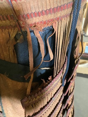Lot 114 - A Japanese gusoku (composite armour)