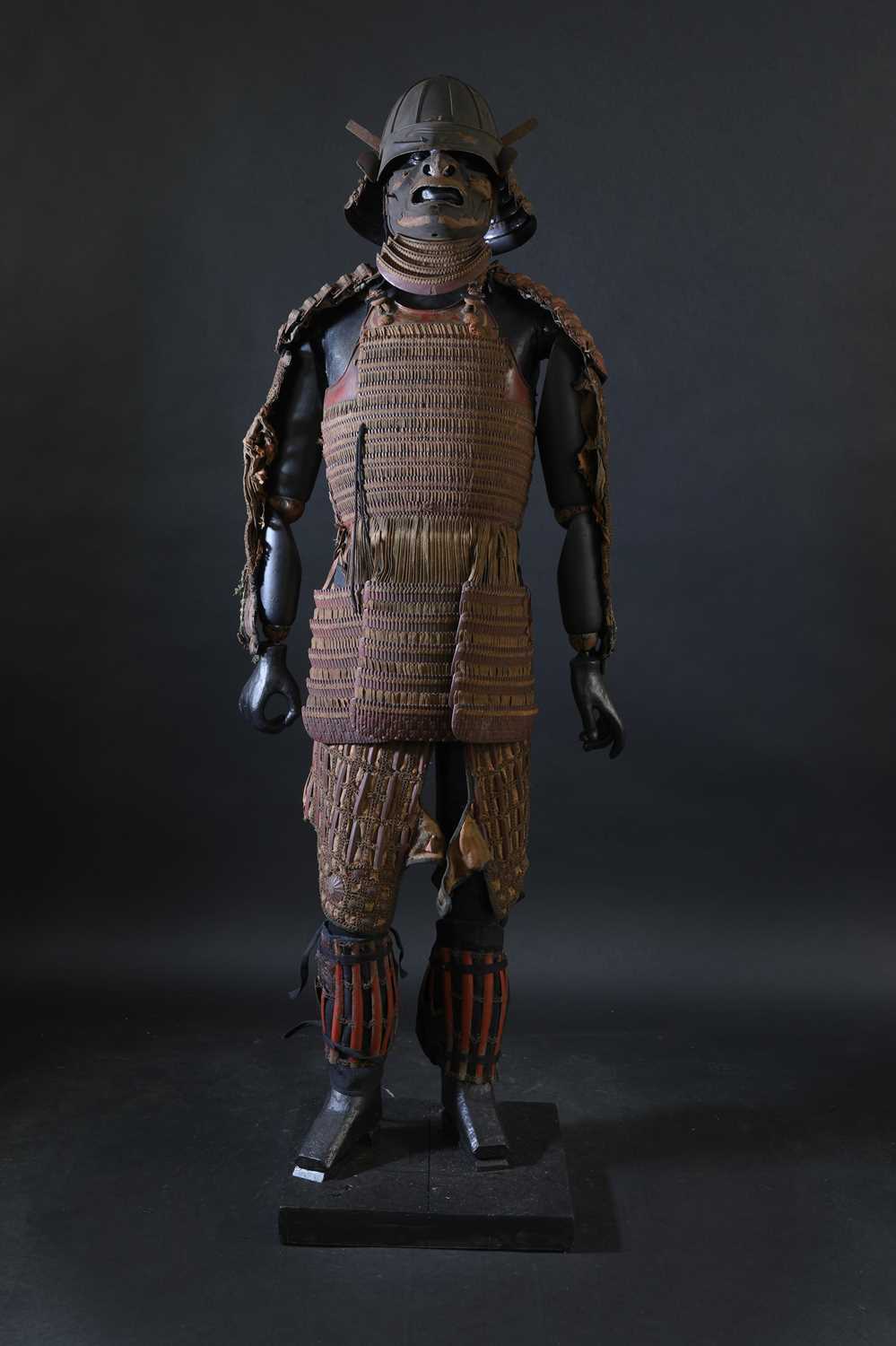 Lot 114 - A Japanese gusoku (composite armour)