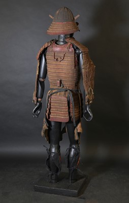 Lot 114 - A Japanese gusoku (composite armour)