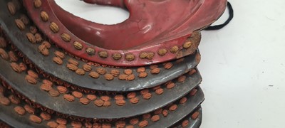 Lot 114 - A Japanese gusoku (composite armour)