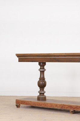 Lot 118 - A painted pine console or serving table