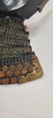 Lot 86 - A Japanese gusoku (composite armour)