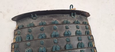 Lot 86 - A Japanese gusoku (composite armour)