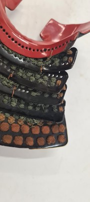 Lot 86 - A Japanese gusoku (composite armour)