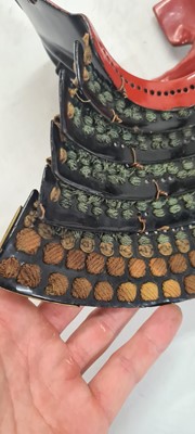 Lot 86 - A Japanese gusoku (composite armour)