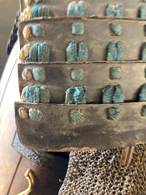 Lot 86 - A Japanese gusoku (composite armour)