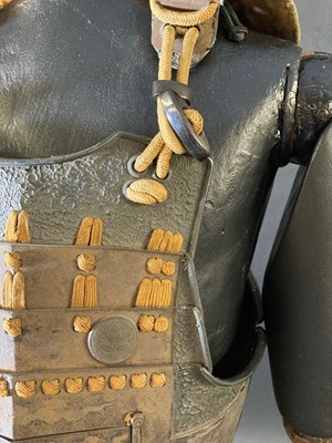 Lot 86 - A Japanese gusoku (composite armour)