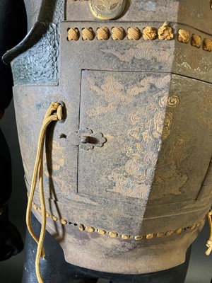 Lot 86 - A Japanese gusoku (composite armour)