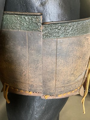 Lot 86 - A Japanese gusoku (composite armour)
