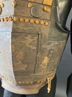 Lot 86 - A Japanese gusoku (composite armour)