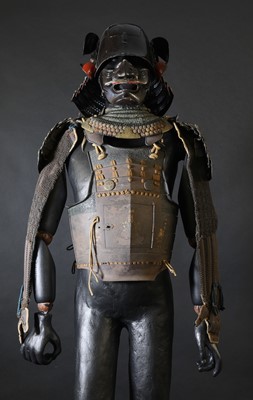 Lot 86 - A Japanese gusoku (composite armour)