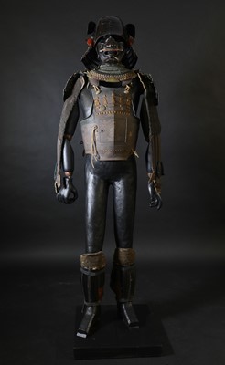 Lot 86 - A Japanese gusoku (composite armour)
