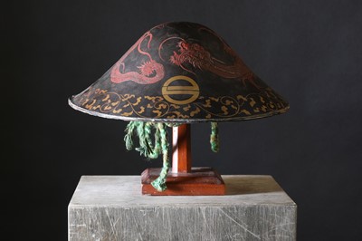 Lot 128 - A Japanese jingasa