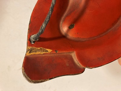 Lot 129 - A Japanese menpo (face mask)