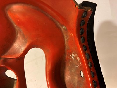 Lot 129 - A Japanese menpo (face mask)