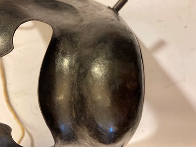 Lot 129 - A Japanese menpo (face mask)