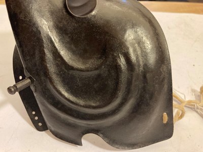 Lot 129 - A Japanese menpo (face mask)