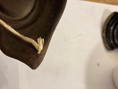 Lot 129 - A Japanese menpo (face mask)