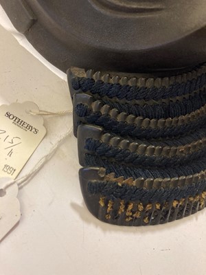 Lot 129 - A Japanese menpo (face mask)
