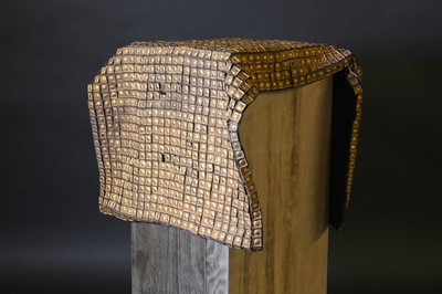 Lot 136 - A Japanese bagai (horse armour)