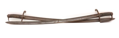 Lot 87 - A pair of Italian 1833 Pattern artillery sabres