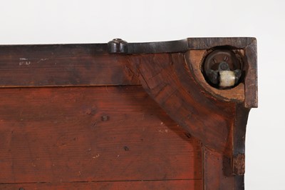 Lot 365 - A Regency black and gilt japanned side cabinet