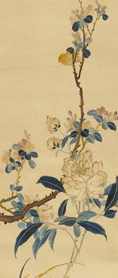Lot 88 - A Chinese hanging scroll