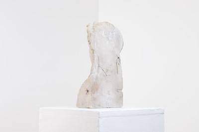 Lot 214 - A marble bust after the antique