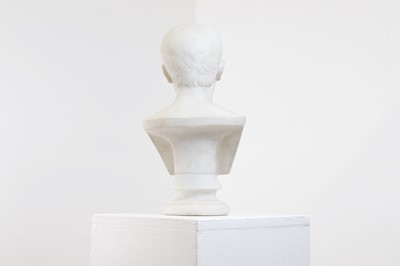 Lot 215 - A marble bust after the antique
