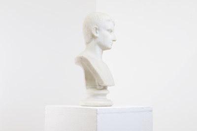 Lot 215 - A marble bust after the antique