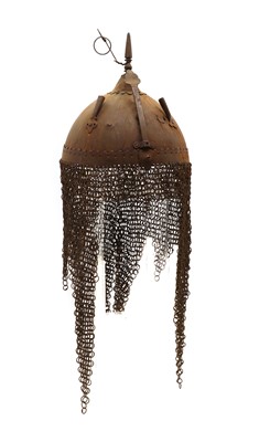 Lot 121 - An Indo Persian khulah khud helmet