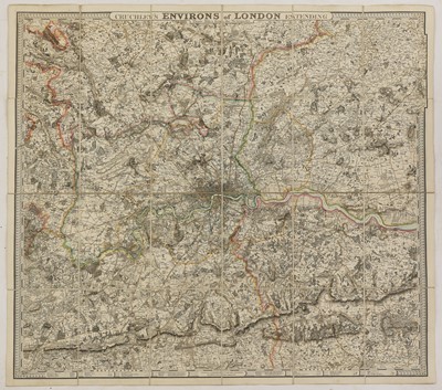 Lot 131 - LONDON MAP