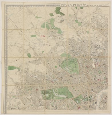 Lot 88 - LONDON MAP