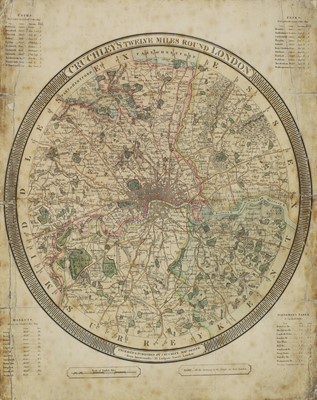 Lot 130 - LONDON MAP