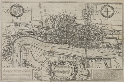 Lot 116 - LONDON MAP