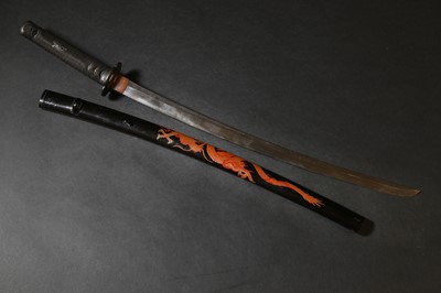 Lot 37 - A Japanese wakizashi