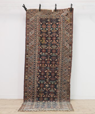 Lot 448 - A Caucasian wool runner