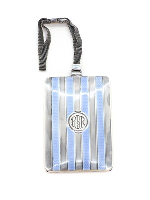 Lot 62 - An American silver case