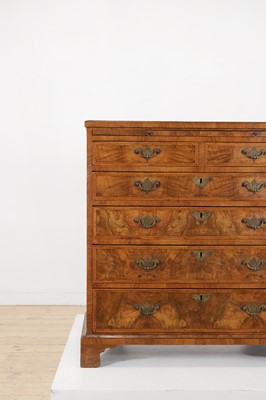 Lot 63 - A George I-style walnut bachelor’s chest