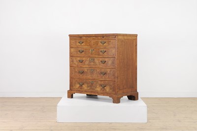 Lot 63 - A George I-style walnut bachelor’s chest