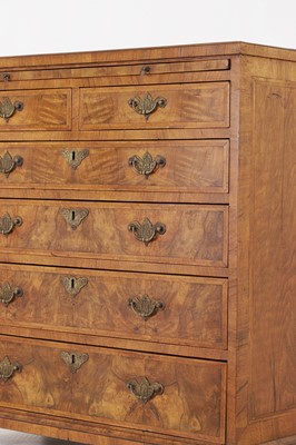 Lot 63 - A George I-style walnut bachelor’s chest