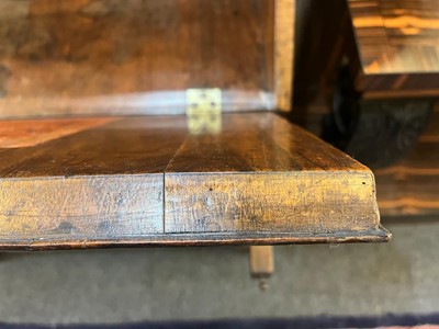 Lot 67 - A George I walnut bureau bookcase in the manner of Coxed & Woster