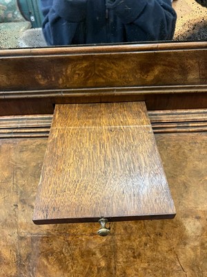 Lot 67 - A George I walnut bureau bookcase in the manner of Coxed & Woster