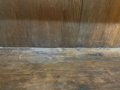 Lot 67 - A George I walnut bureau bookcase in the manner of Coxed & Woster