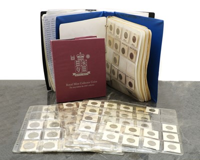 Lot 71 - A collection of pre-1947 silver content coins