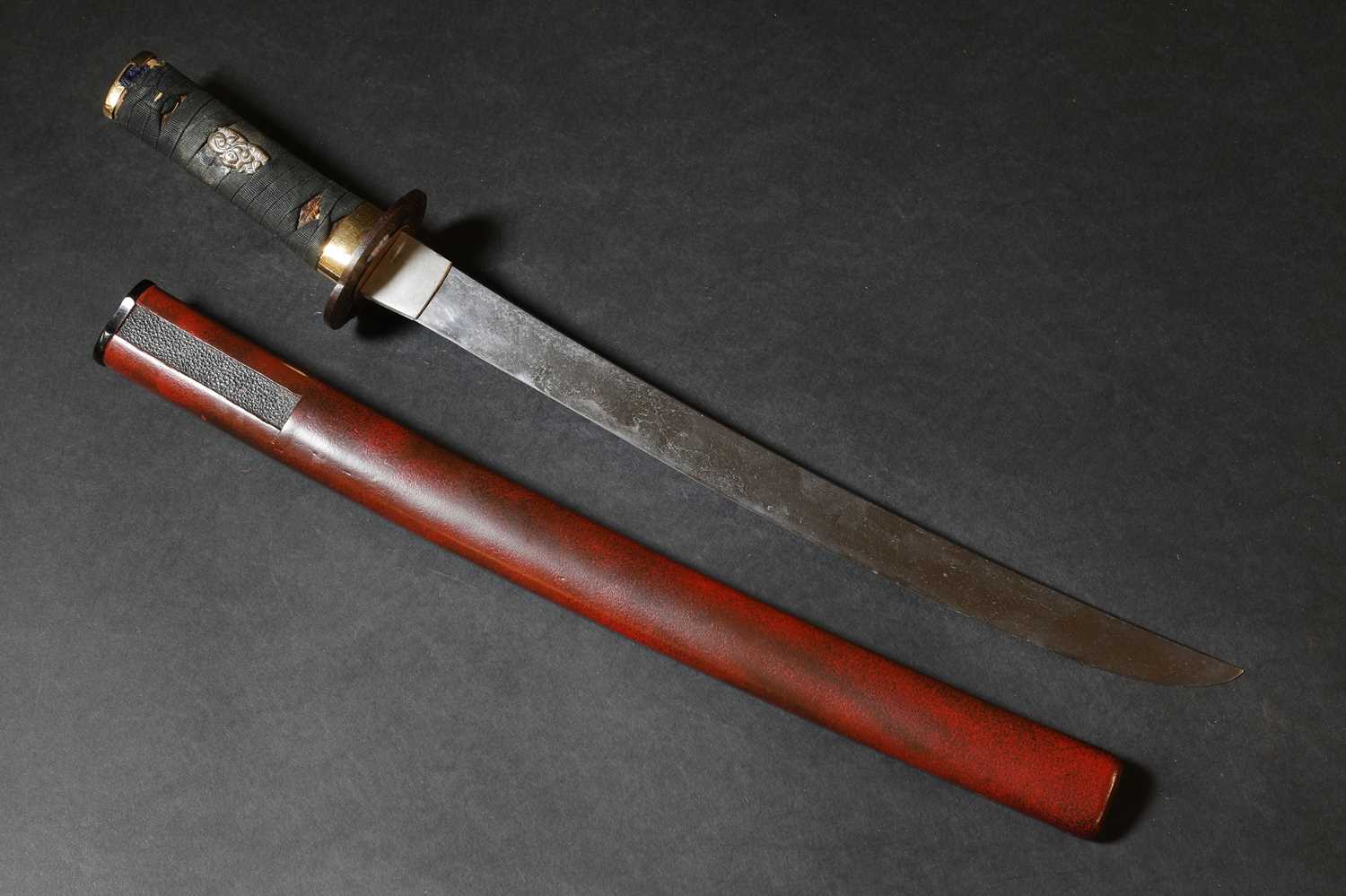 Lot 22 - A Japanese wakizashi