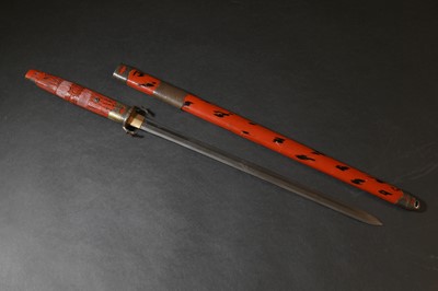 Lot 143 - A Chinese jian short sword