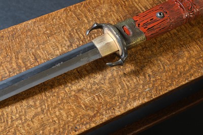 Lot 143 - A Chinese jian short sword