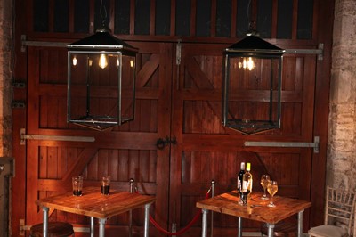 Lot 11 - A pair of Taylor Walker pub lanterns