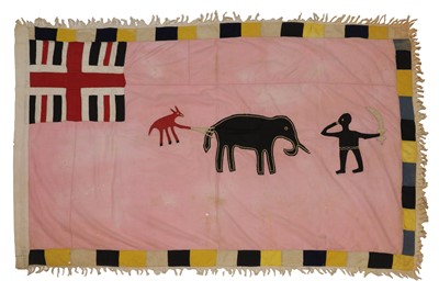Lot 418 - A Fante Asafo flag